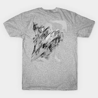 Abstract grey in shadow T-Shirt